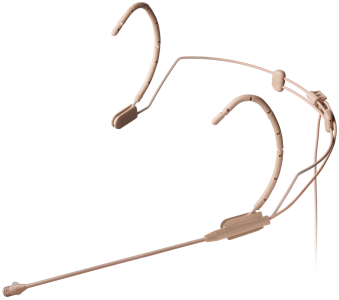 HC577 L SINGLE PACK OF A TOP END HEADWORN CONDENSER MIC WITH MOISTURE RESISTANT CK 77 CAPSULE AND MINI XLR.
